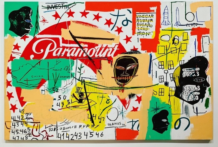 앤디워홀과 바스키아의 콜라보