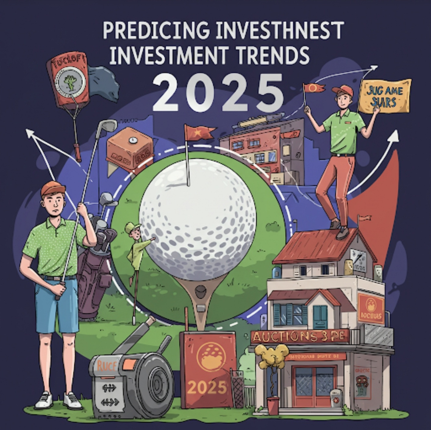 2025년 골프 부동산 경매 투자 트렌드 대예측