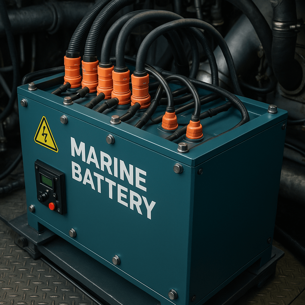 해양 배터리 기술 개발 단계