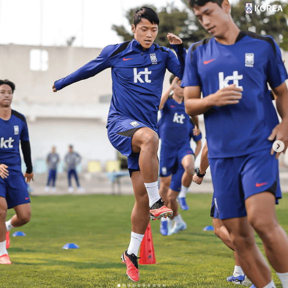 이강인,황희찬,김민재 한국 핵심선수들-인스타그램 출저2