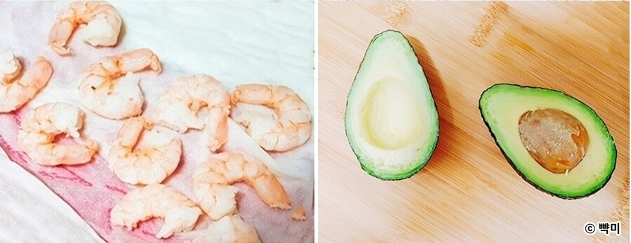 다이어트-레시피-아보카도-새우-샐러드-만들기