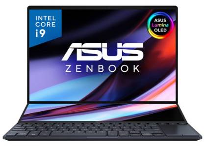 에이수스 2023 젠북 프로 14 듀오 OLED, 테크 블랙, 코어i9, 1TB, 32GB, WIN11 Home, UX8402VV-P1035W