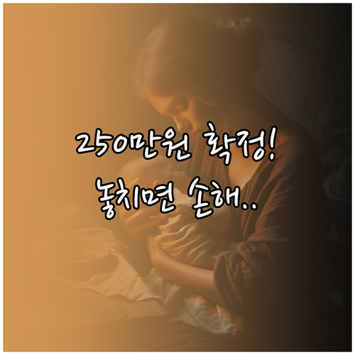 2026년 출산휴가 급여 상한액 25..