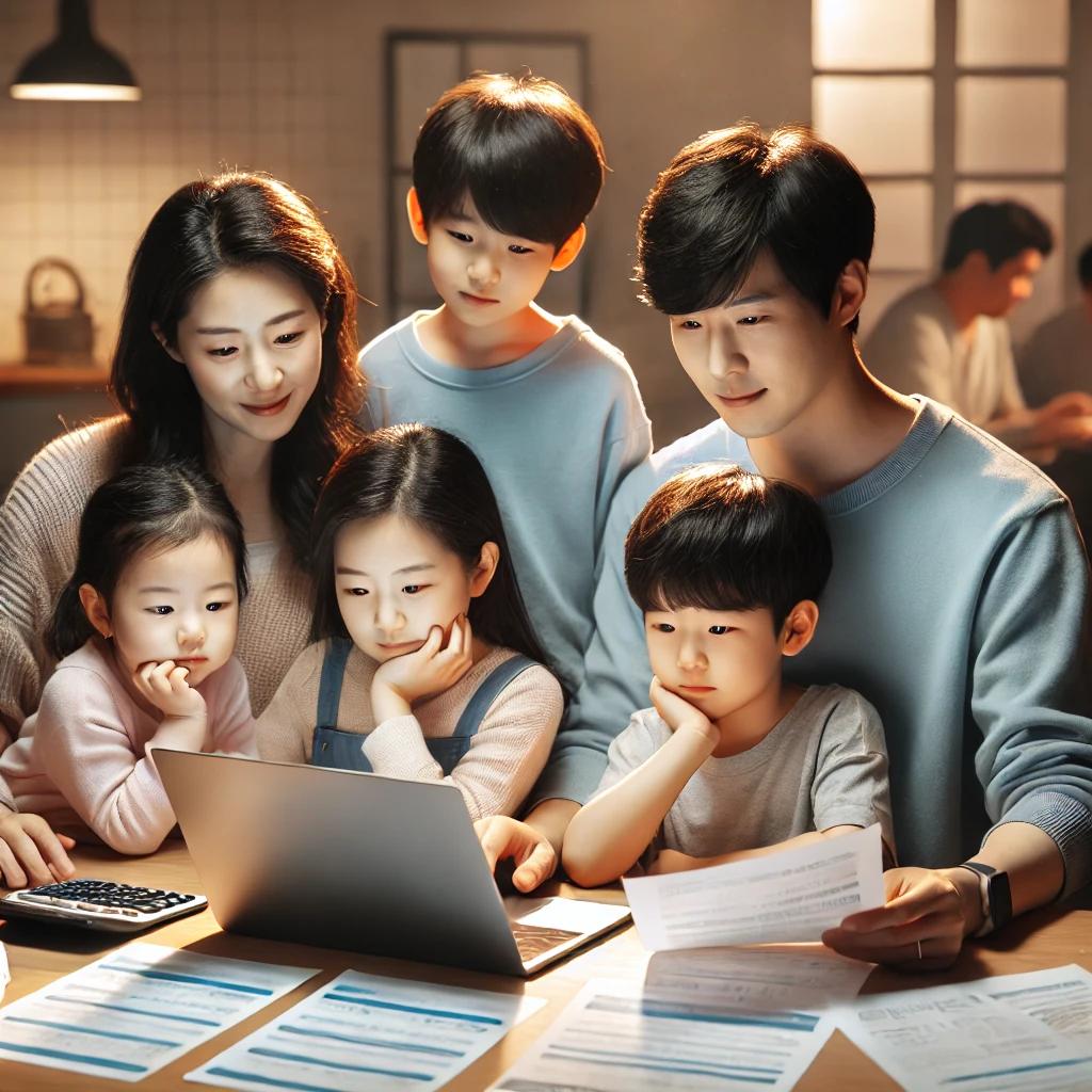 국가장학금 다자녀 신청방법