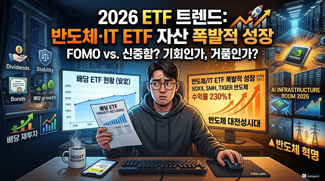 반도체·IT ETF 자산 폭발적 성장, 지금 올라타도 될까?