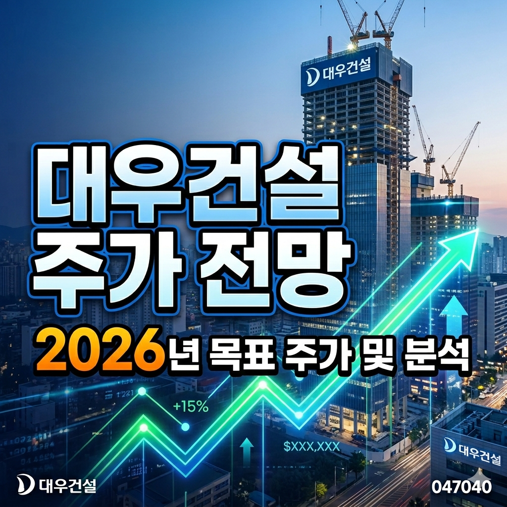 대우건설 주가 전망