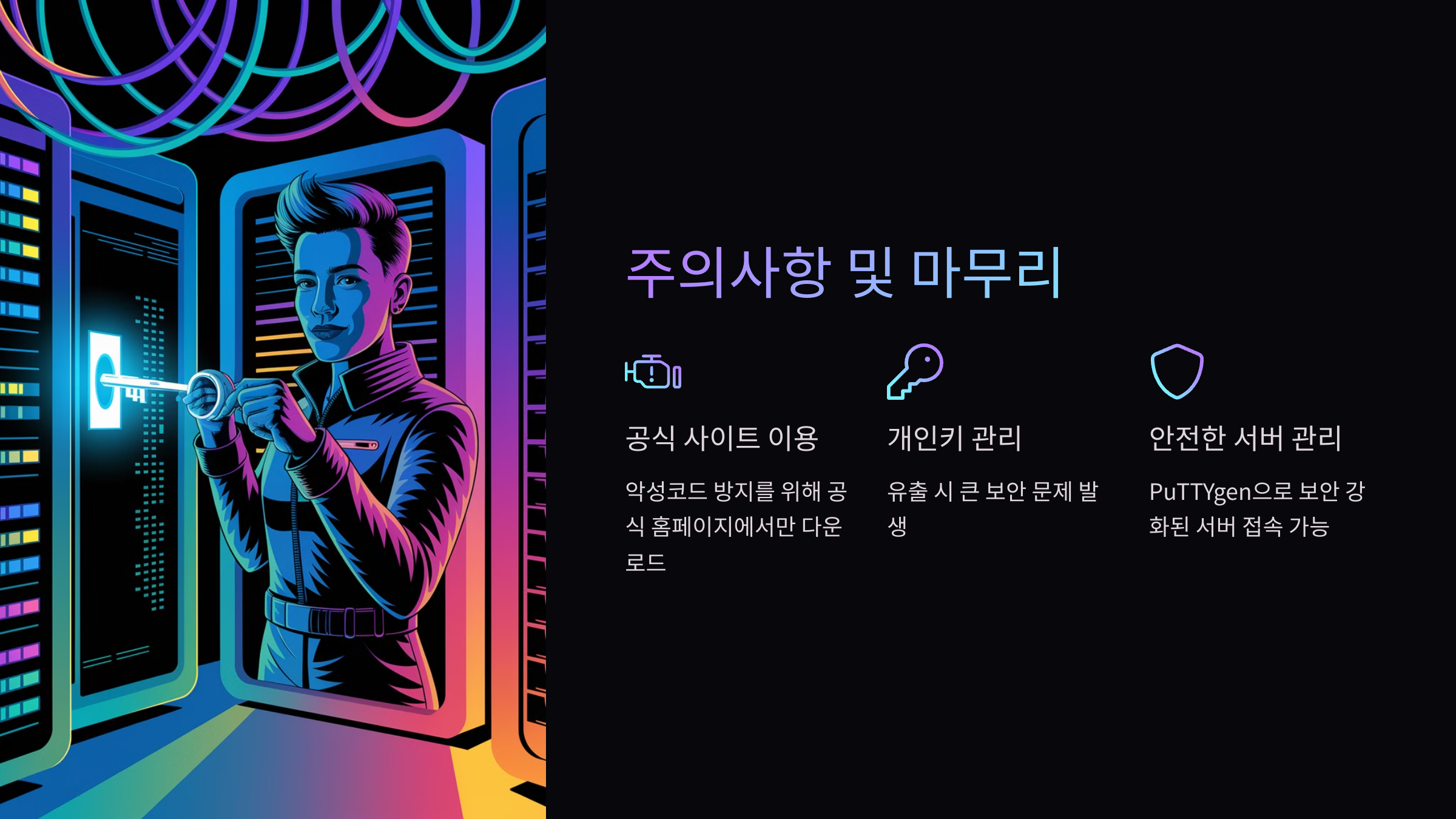 주의사항