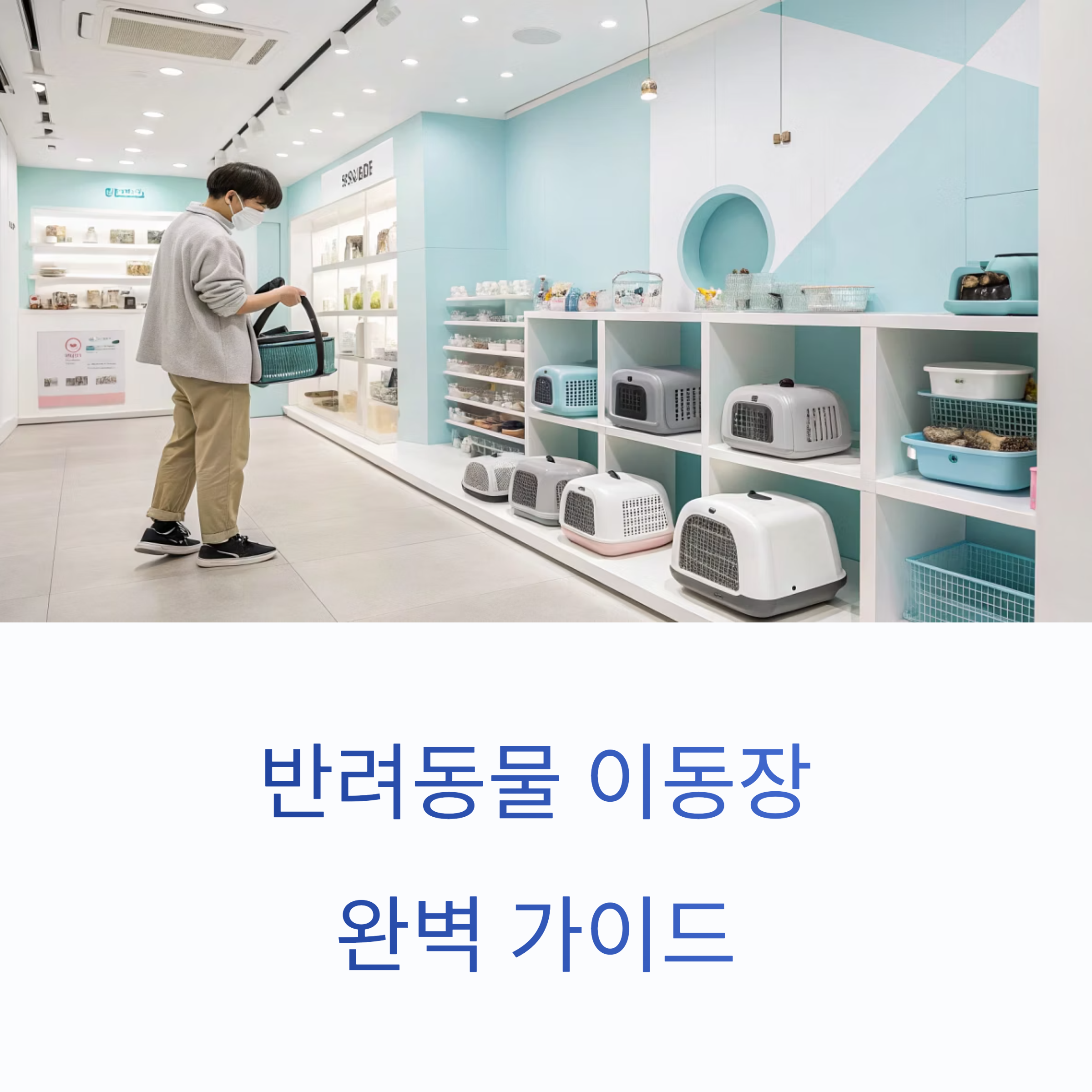 강아지/고양이 이동장, 종류별 특징과 추천 팁!