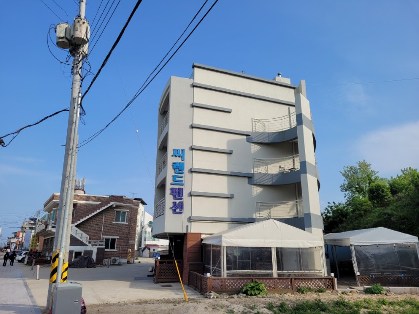 고성 씨랜드 펜션 외관