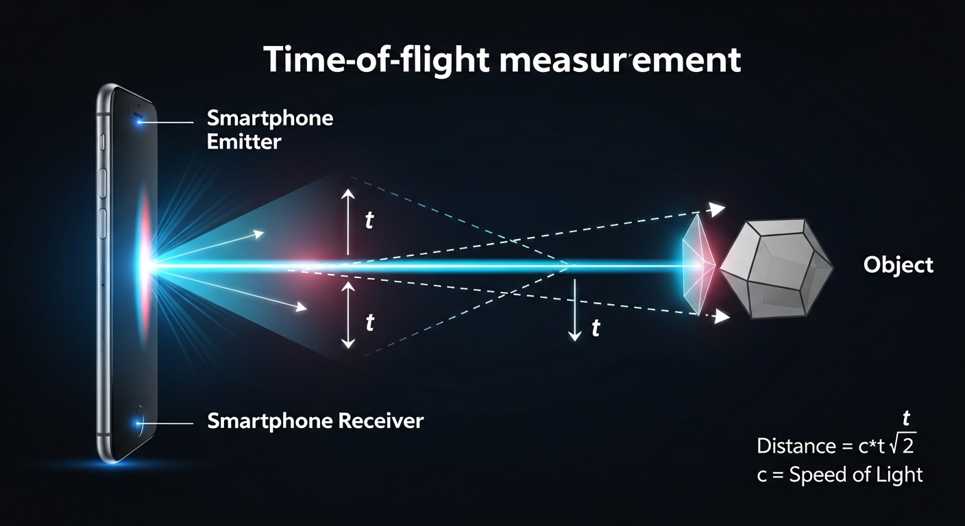라이다 센서가 동작하는 원리