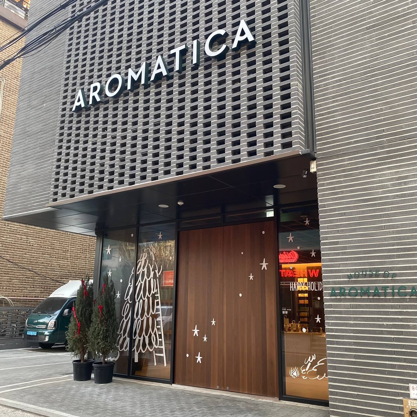 aromatica offline shop in Seoul