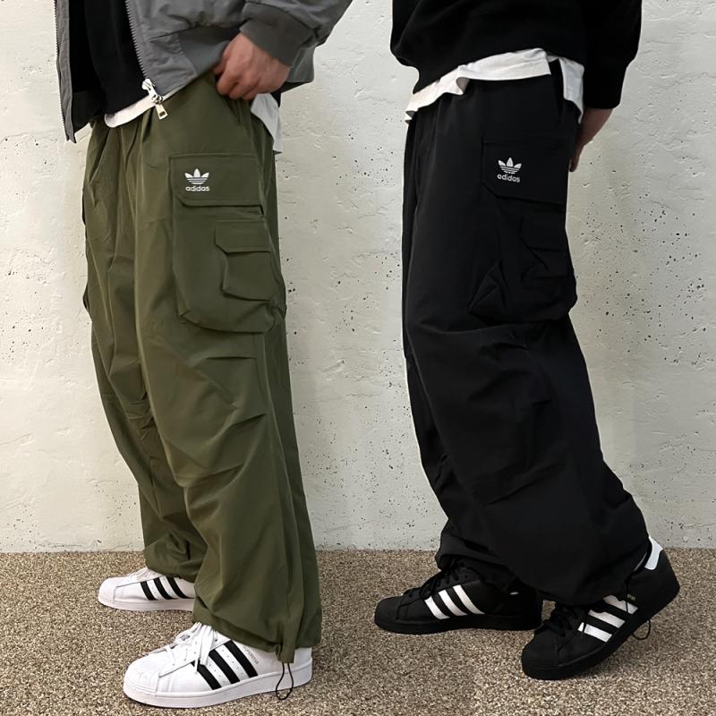 아디다스 오리지널스 카고 팬츠 와이드 파라슈트팬츠 고프코어바지 3color