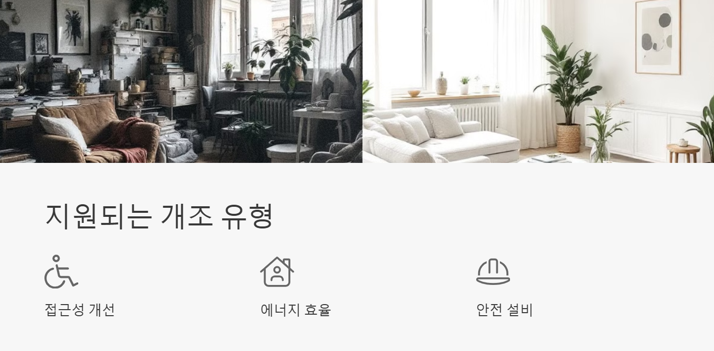 지원되는 개조 유형