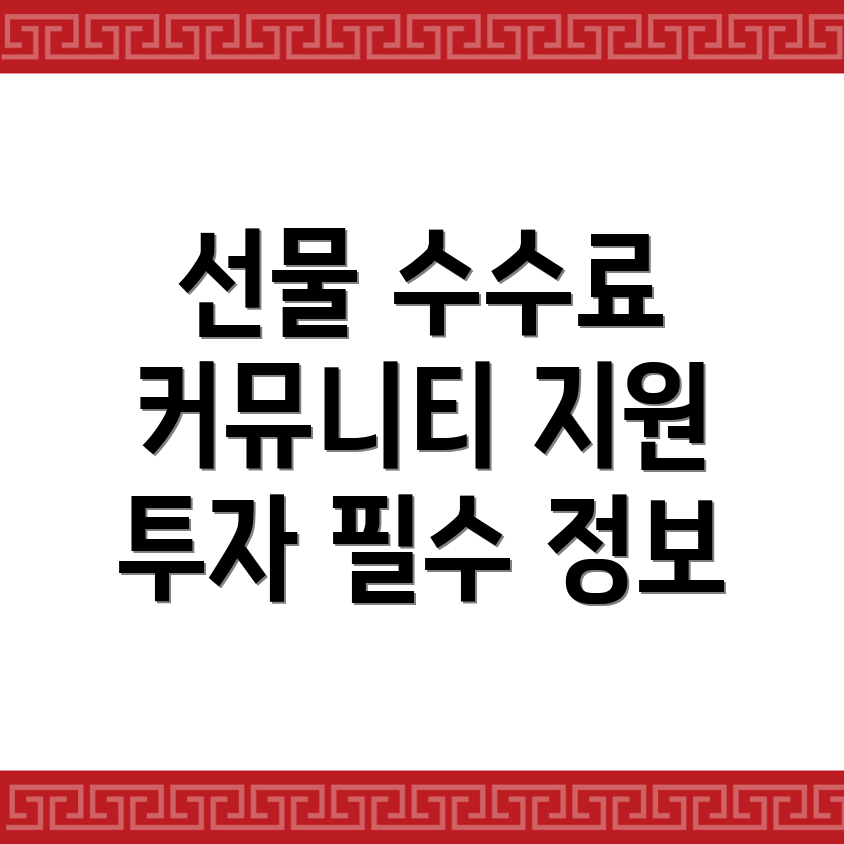 바이낸스 선물 수수료