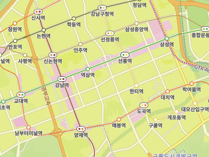 호갱노노 입지 지적편집도