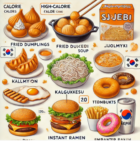 살찌는 밀가루 음식 관련사진