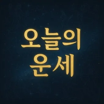 부산일보 오늘의 운세 띠별 운세와 무료 운세 이용법_22