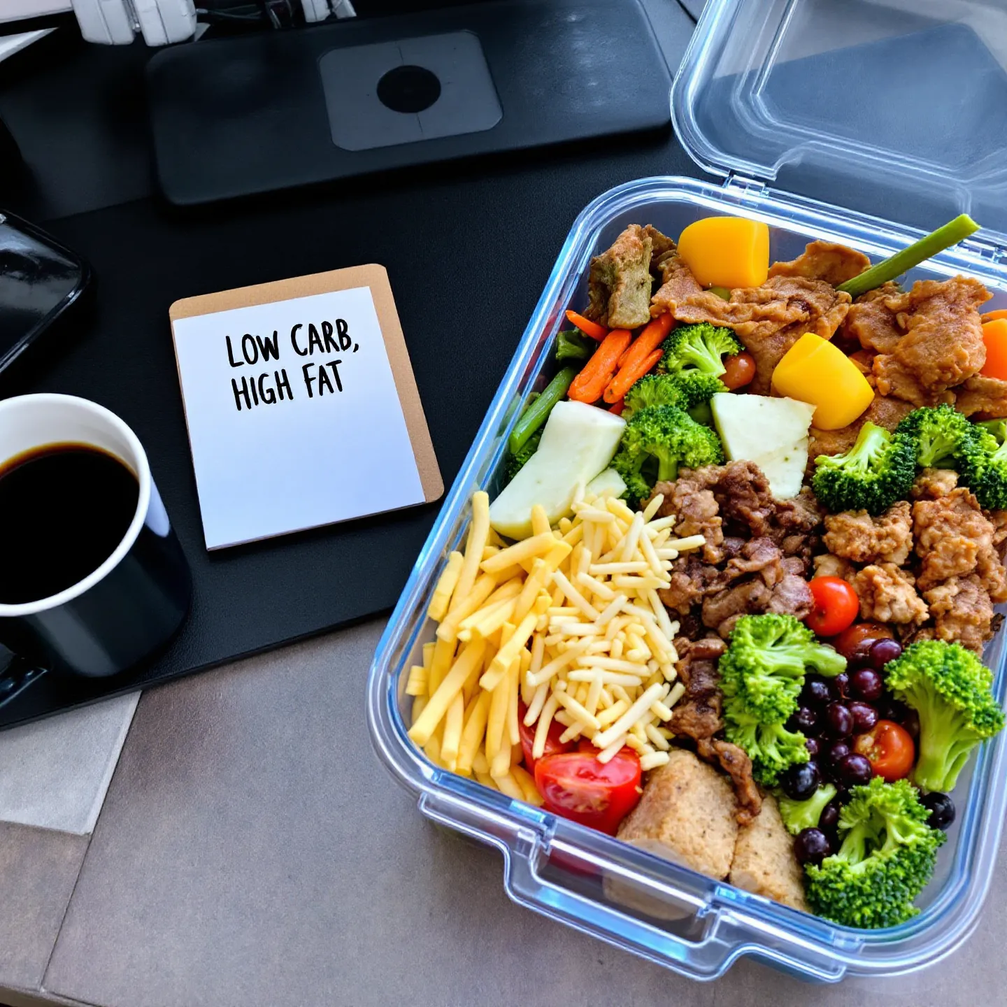 직장인 맞춤 저탄고지 도시락으로 건강하게 다이어트하기