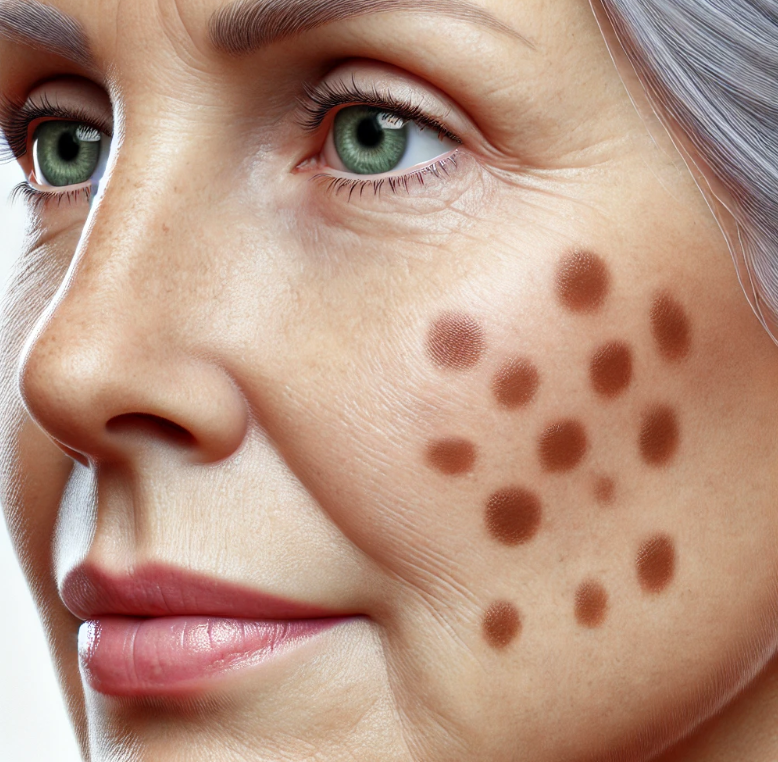 검버섯이 생기는 이유 관련 사진