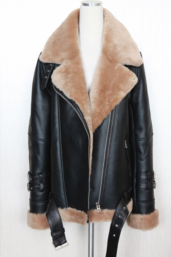 라이더무스탕점퍼 명품무스탕점퍼 아크네무스탕점퍼