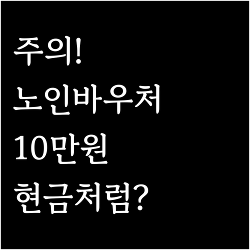 2026 노인 운동 바우처 10만원 ..
