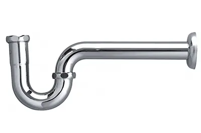 일반적인 벽부형 트랩인 P형 트랩 흔히 P트랩이라고 부름