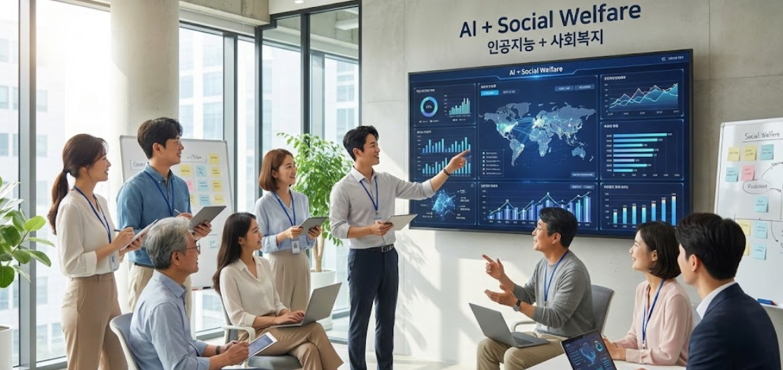 복잡한 업무 프로세스가 AI를 거쳐 깔끔하게 정리