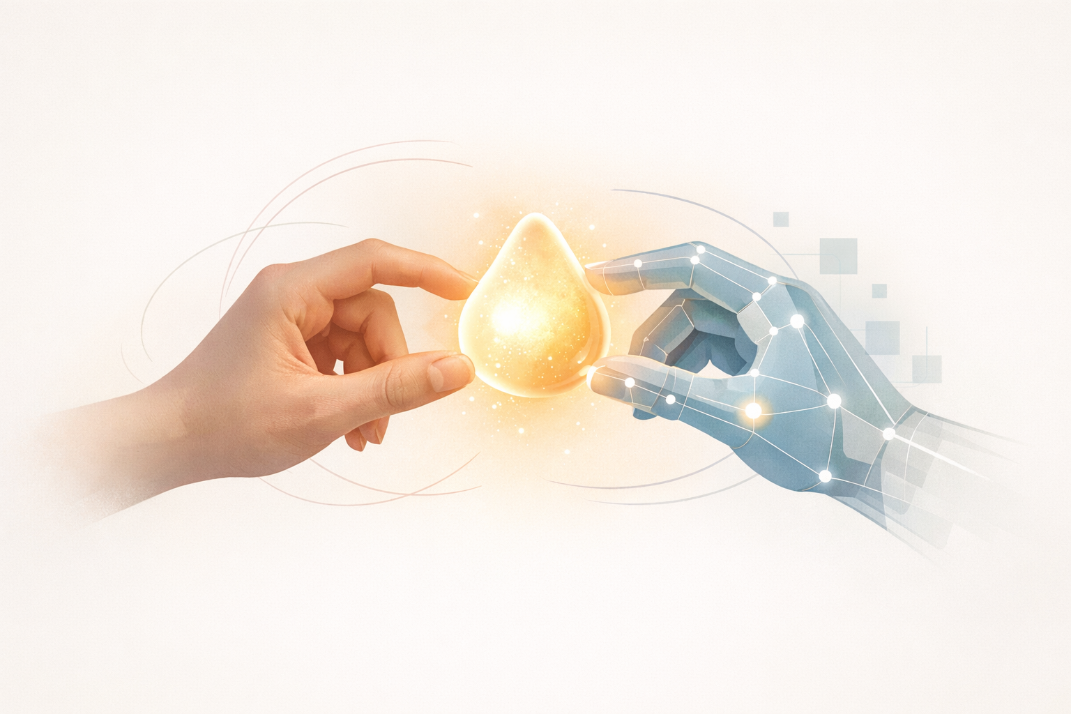 인간과 AI 합작 참조 일러스트