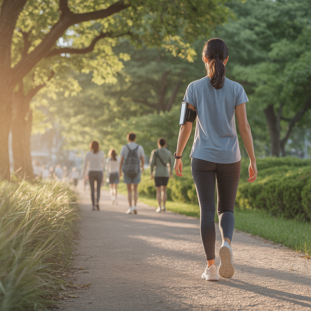 하루 만보걷기 효과