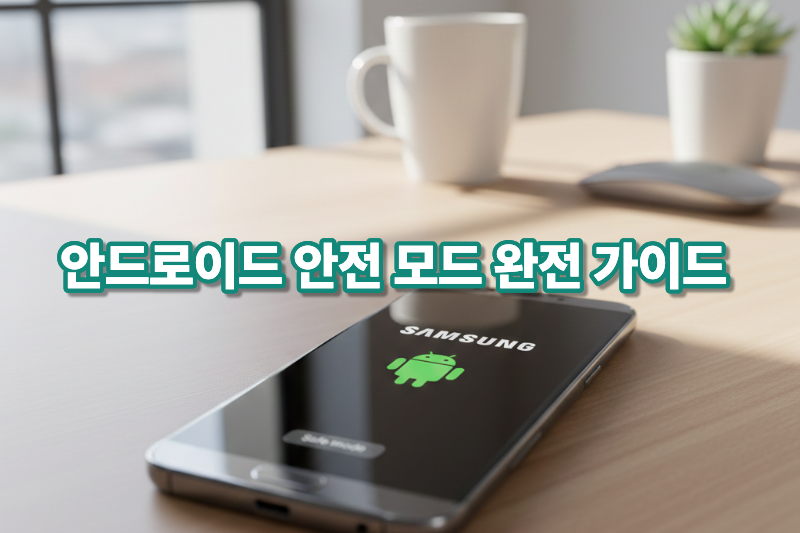 안드로이드 안전 모드 활용 방법