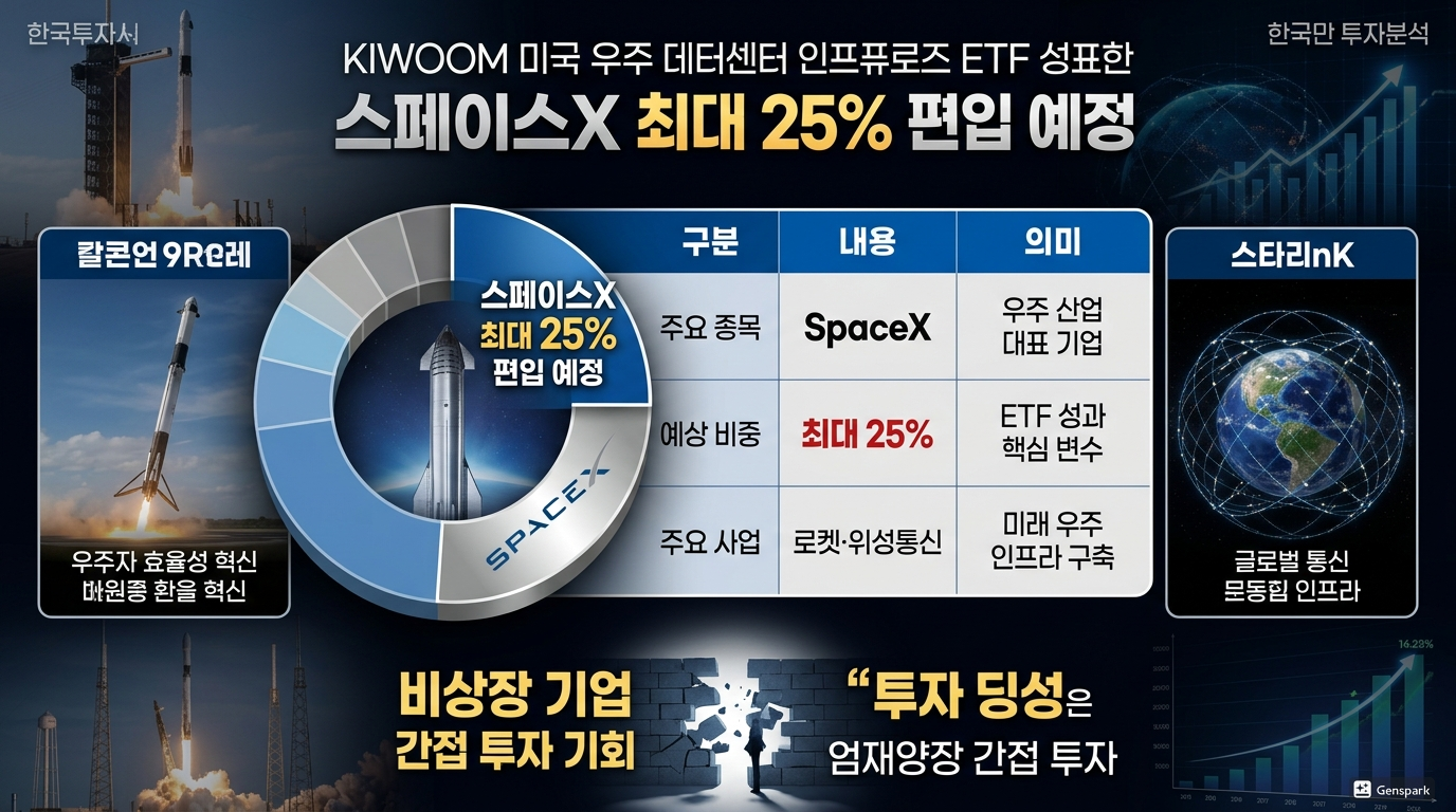 스페이스X 편입 비중과 의미