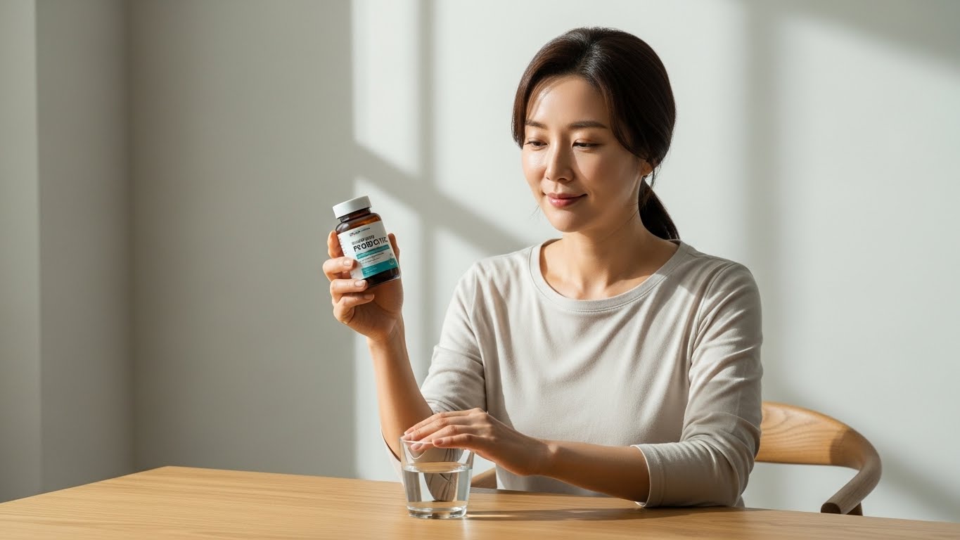 여성 유산균 올바른 섭취 방법 라이프스타일 이미지