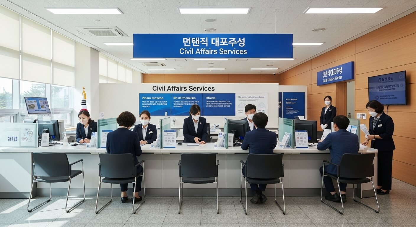 주민등록 사실조사 방문 일정