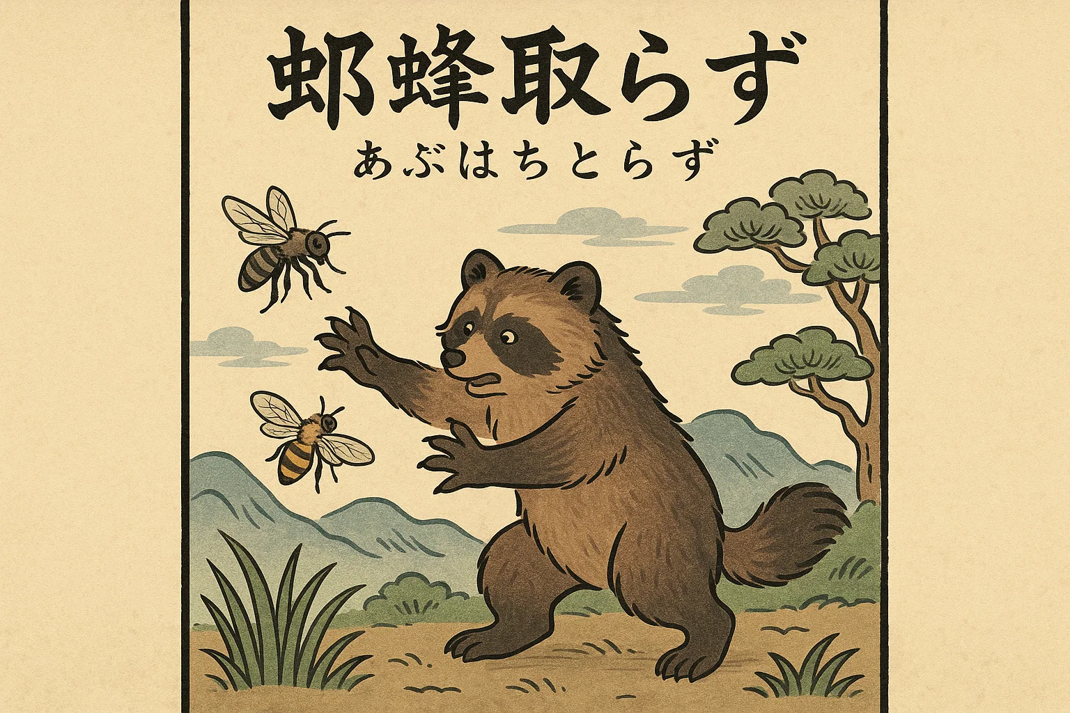 JLPT JPT 기출 관용 표현 - 虻蜂取らず(あぶはちとらず)