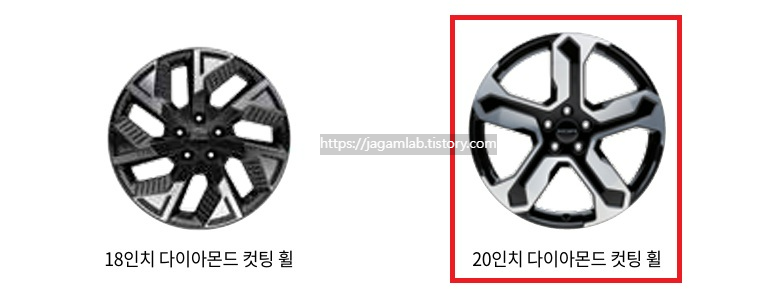 토레스 EVX 18인치 다이아몬드 컷팅 휠, 20인치 다이아몬드 컷팅 휠 디자인