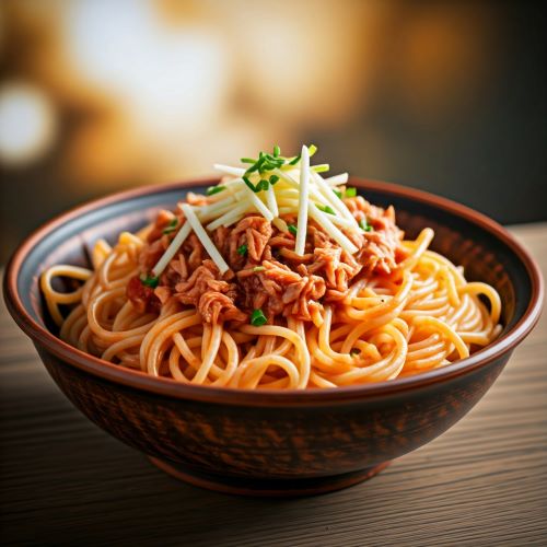 캔 참치 파스타