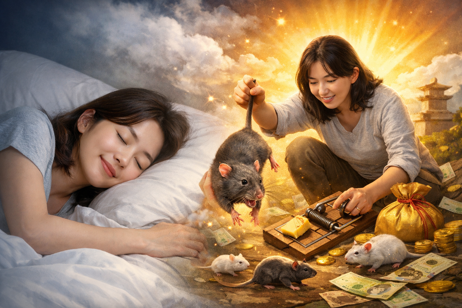 쥐를 잡는 꿈