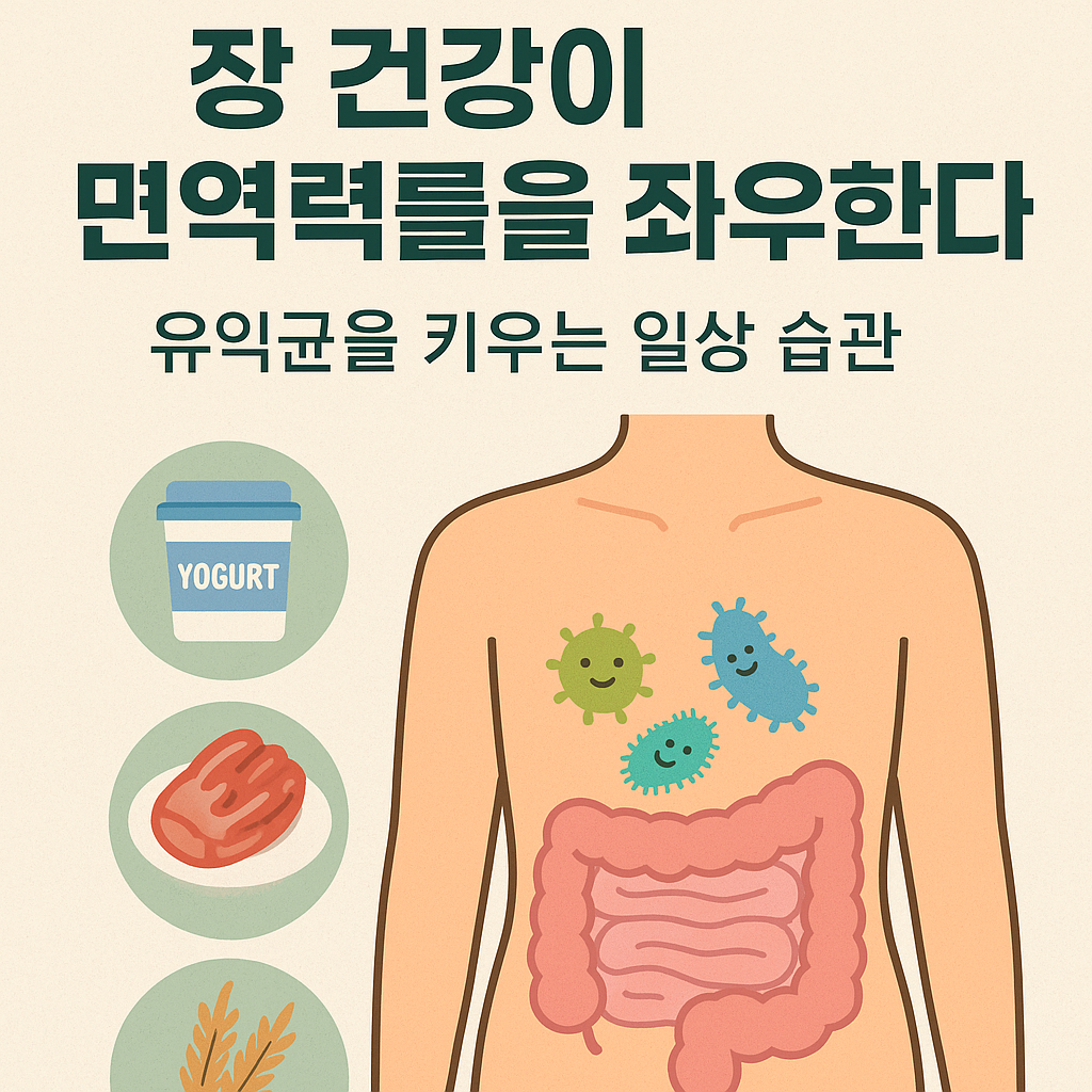 장 건강이 면역력을 좌우한다 유익균을 키우는 일상 습관