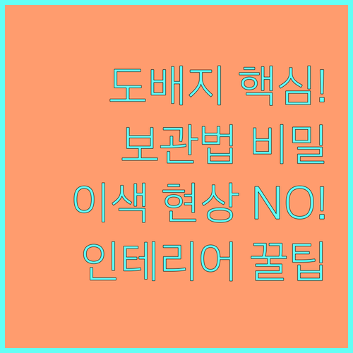 인테리어 수명 연장 비결, 남은 도배..