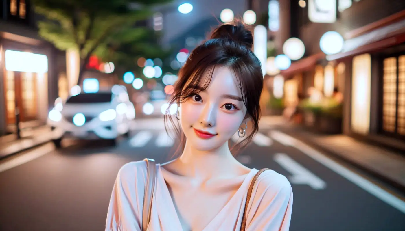 트래블월렛-환전-방법을-알아보는-여성의-모습