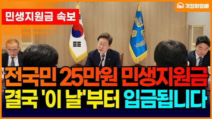 전국민 25만원 민생지원금