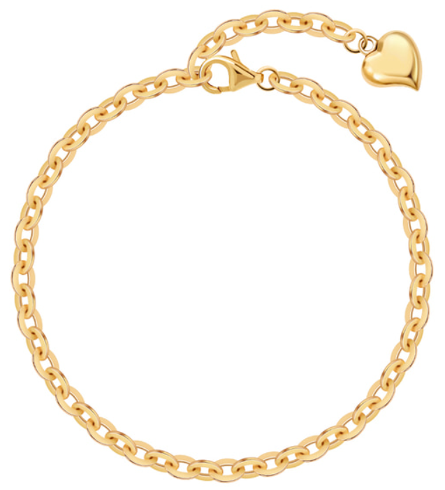 여성 팔찌 - 골드팡 할로우 파트통통 팔찌