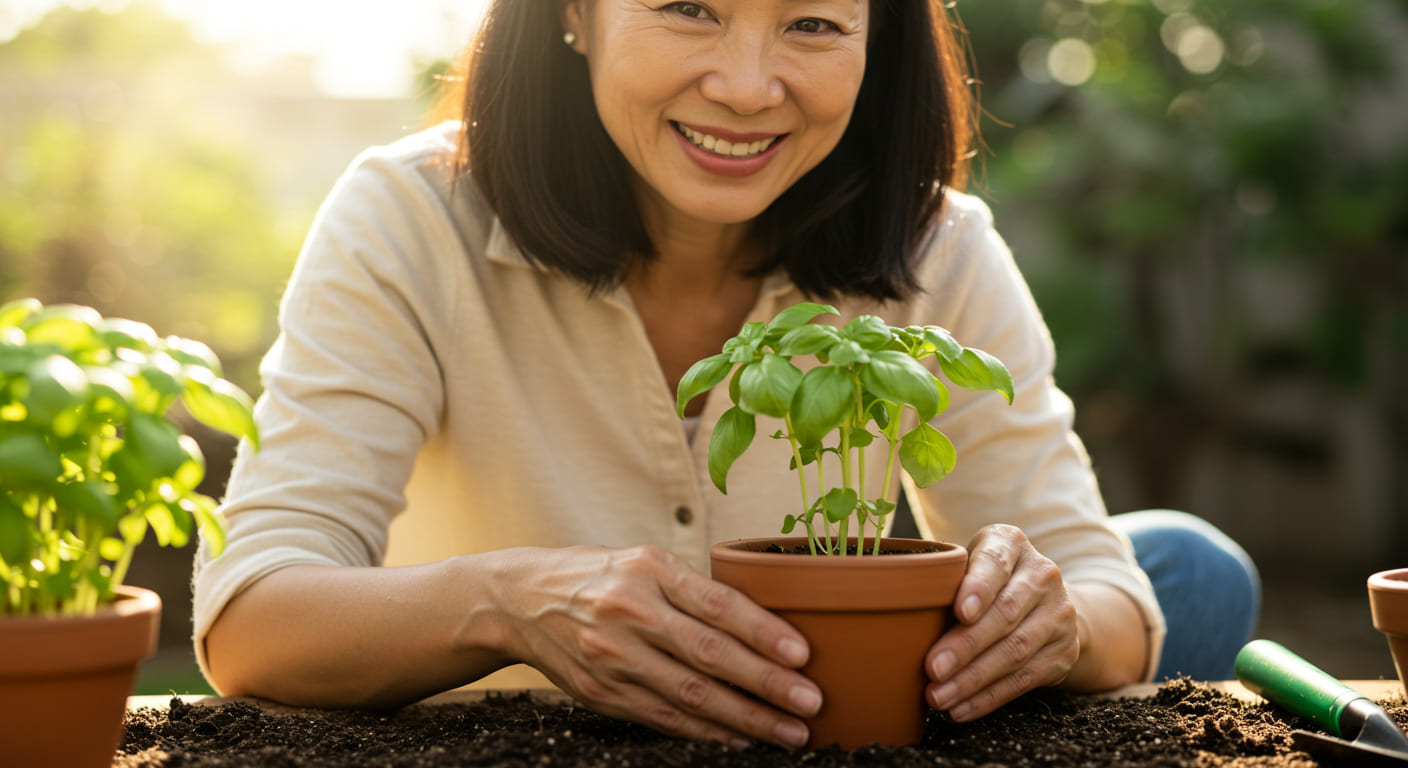 봄철허브재배01