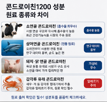 콘드로이친1200-효능-성분-부작용-복용법-가격-차이
