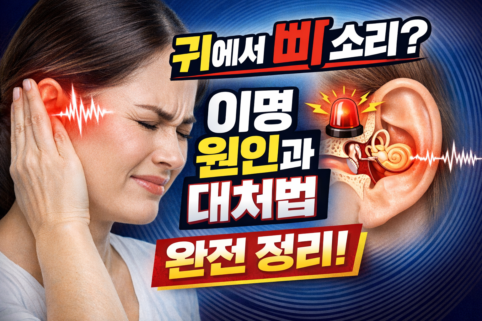 이명 원인과 대처법