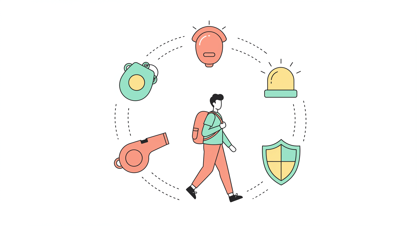 학생용 호신용품 추천 (휴대성, 사용법, 안전)