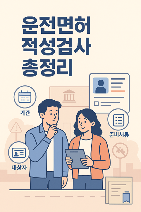 운전면허 적성검사 총정리 이미지
