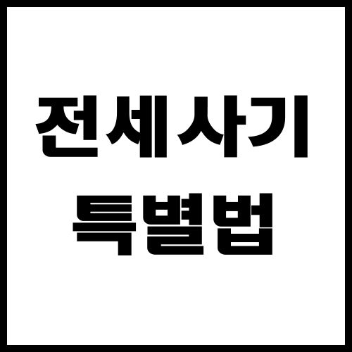 전세사기-특별법