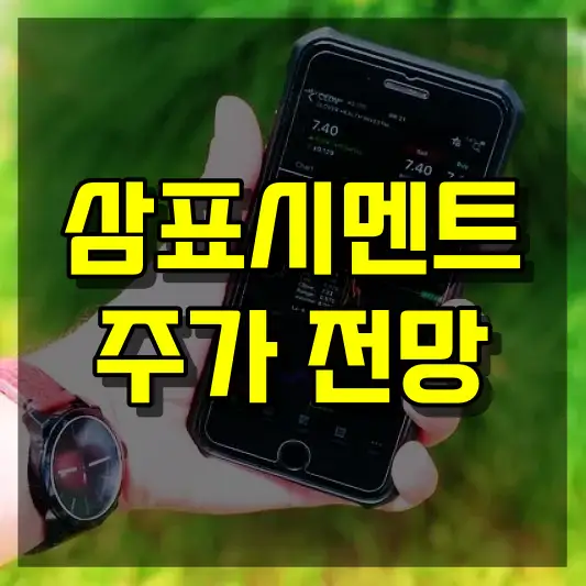 삼표시멘트 주가 전망