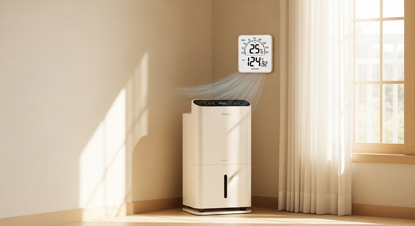 제습기와 온도계